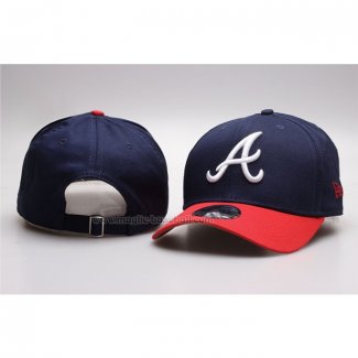 Cappellino Atlanta Braves Adjustable New Era 9FORTY Blu