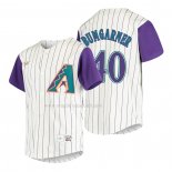 Maglia Baseball Bambino Arizona Diamondbacks Madison Bumgarner Cooperstown Collection Alternato Crema