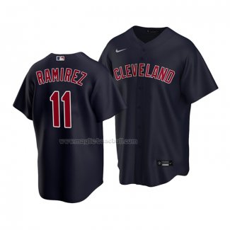 Maglia Baseball Bambino Cleveland Guardians Jose Ramirez Replica Alternato 2020 Blu