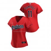 Maglia Baseball Donna Cleveland Guardians Jose Ramirez Replica Alternato 2020 Rosso