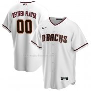 Maglia Baseball Uomo Arizona Diamondbacks Pick-A-Player Retired Roster Home Replica Bianco