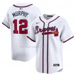 Maglia Baseball Uomo Atlanta Braves Sean Murphy Home Limited Bianco