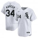 Maglia Baseball Uomo Chicago White Sox Michael Kopech Home Limited Bianco