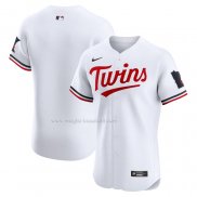 Maglia Baseball Uomo Minnesota Twins Home Elite Bianco