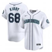 Maglia Baseball Uomo Seattle Mariners George Kirby Home Limited Bianco