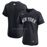 Maglia Baseball Uomo New York Yankees Elite Nero