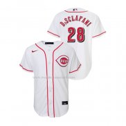 Maglia Baseball Bambino Cincinnati Reds Anthony Desclafani Replica Home Bianco