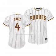 Maglia Baseball Bambino San Diego Padres Blake Snell Replica Home Bianco