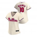 Maglia Baseball Donna Philadelphia Phillies J.T. Realmuto Replica Alternato 2020 Crema