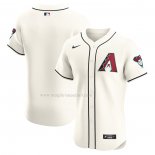 Maglia Baseball Uomo Arizona Diamondbacks Elite Crema