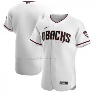 Maglia Baseball Uomo Arizona Diamondbacks Home Autentico Bianco