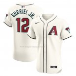 Maglia Baseball Uomo Arizona Diamondbacks Lourdes Gurriel JR. Home Elite Bianco