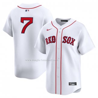 Maglia Baseball Uomo Boston Red Sox Masataka Yoshida Home Limited Bianco