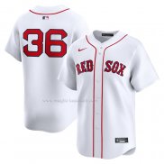 Maglia Baseball Uomo Boston Red Sox Triston Casas Home Limited Bianco