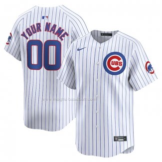 Maglia Baseball Uomo Chicago Cubs Home Limited Personalizzate Bianco