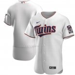 Maglia Baseball Uomo Minnesota Twins Home Autentico Bianco