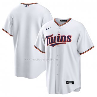 Maglia Baseball Uomo Minnesota Twins Replica Home Bianco