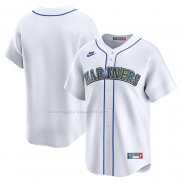 Maglia Baseball Uomo Seattle Mariners Cooperstown Collection Limited Bianco