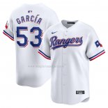 Maglia Baseball Uomo Texas Rangers Adolis Garcia Home Limited Bianco