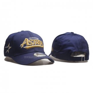 Cappellino Houston Astros Adjustable Throwback 9TWENTY Blu