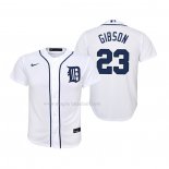 Maglia Baseball Bambino Detroit Tigers Kirk Gibson Replica Home Bianco