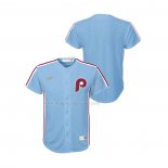 Maglia Baseball Bambino Philadelphia Phillies Cooperstown Collection Blu