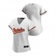 Maglia Baseball Donna Baltimore Orioles Replica Home 2020 Bianco