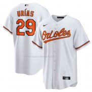 Maglia Baseball Uomo Baltimore Orioles Ramon Urias Home Replica Bianco