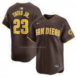 Maglia Baseball Uomo San Diego Padres Fernando Tatis JR. Home Autentico Bianco