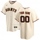 Maglia Baseball Uomo San Francisco Giants Home Replica Personalizzate Crema