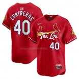 Maglia Baseball Uomo St. Louis Cardinals Road Cooperstown Collection Blu