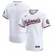 Maglia Baseball Uomo Washington Nationals Home Elite Bianco