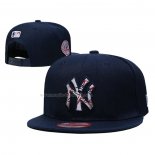 Cappellino New York Yankees Embroidered Blu