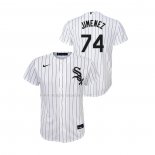 Maglia Baseball Bambino Chicago White Sox Eloy Jimenez Replica Home Bianco