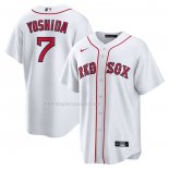 Maglia Baseball Uomo Boston Red Sox Masataka Yoshida Home Replica Bianco