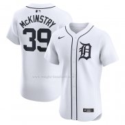 Maglia Baseball Uomo Detroit Tigers Zach Mckinstry Home Elite Bianco