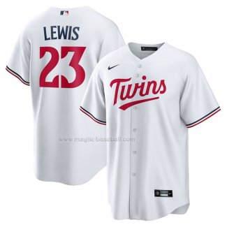 Maglia Baseball Uomo Minnesota Twins Royce Lewis Replica Bianco