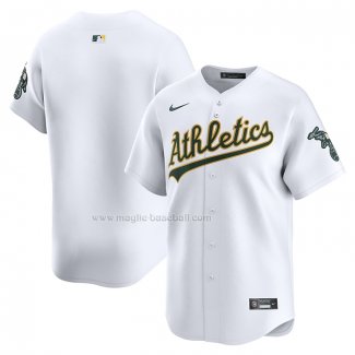 Maglia Baseball Uomo Oakland Athletics Home Limited Bianco