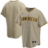 Maglia Baseball Uomo San Diego Padres Alternato Replica Marrone