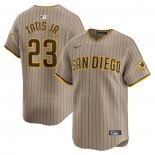 Maglia Baseball Uomo San Diego Padres Fernando Tatis JR. 2022 City Connect Autentico Bianco