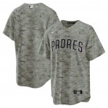 Maglia Baseball Uomo San Diego Padres USMC Alternato Replica Camuflaje