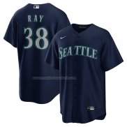 Maglia Baseball Uomo Seattle Mariners Robbie Ray Alternato Replica Blu