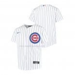 Maglia Baseball Bambino Chicago Cubs Replica Home Bianco