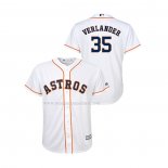 Maglia Baseball Bambino Houston Astros Justin Verlander Cool Base Bianco