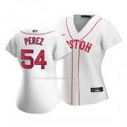 Maglia Baseball Donna Boston Red Sox Martin Perez Replica 2021 Bianco