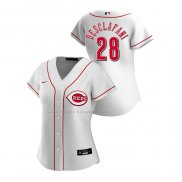 Maglia Baseball Donna Cincinnati Reds Anthony Desclafani Replica Home 2020 Bianco