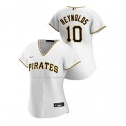 Maglia Baseball Donna Pittsburgh Pirates Bryan Reynolds Replica Home 2020 Bianco