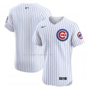 Maglia Baseball Uomo Chicago Cubs Home Elite Bianco