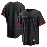 Maglia Baseball Uomo Cincinnati Reds 2023 City Connect Replica Nero