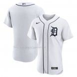 Maglia Baseball Uomo Detroit Tigers Home Autentico Bianco